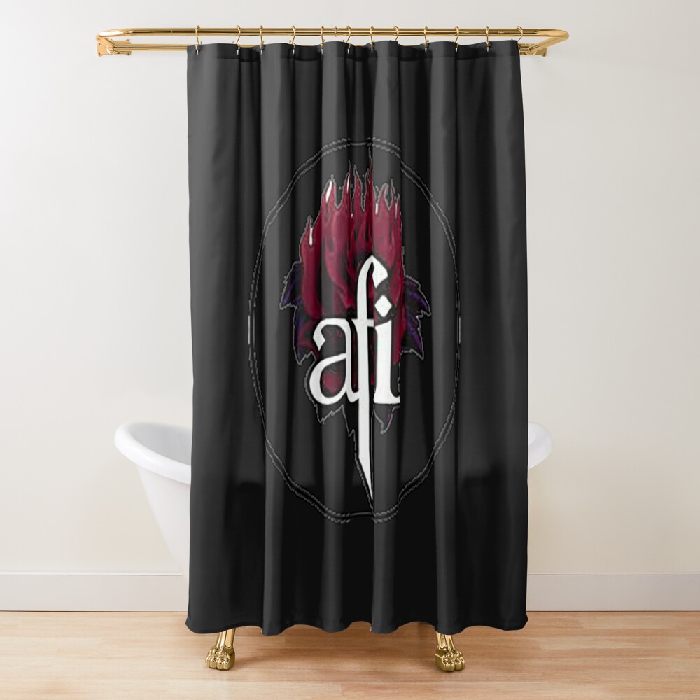 urshower curtain closedsquare1000x1000.1 22 - AFI Band Merch